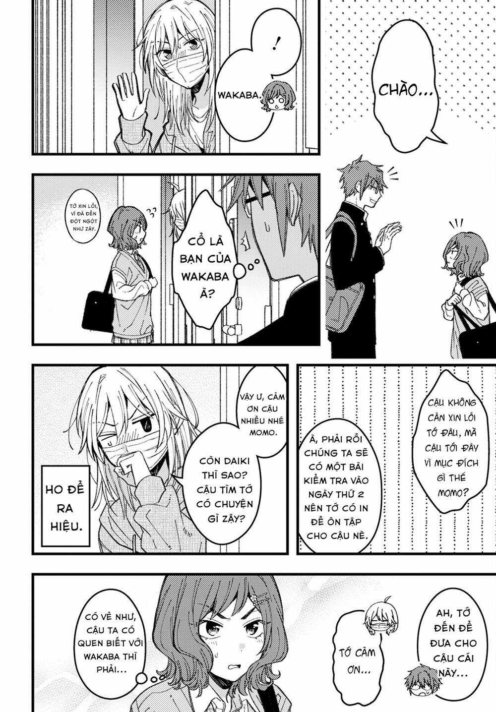 Wakaba-Chan Wa Wakarasetai Chapter 8 trang 12