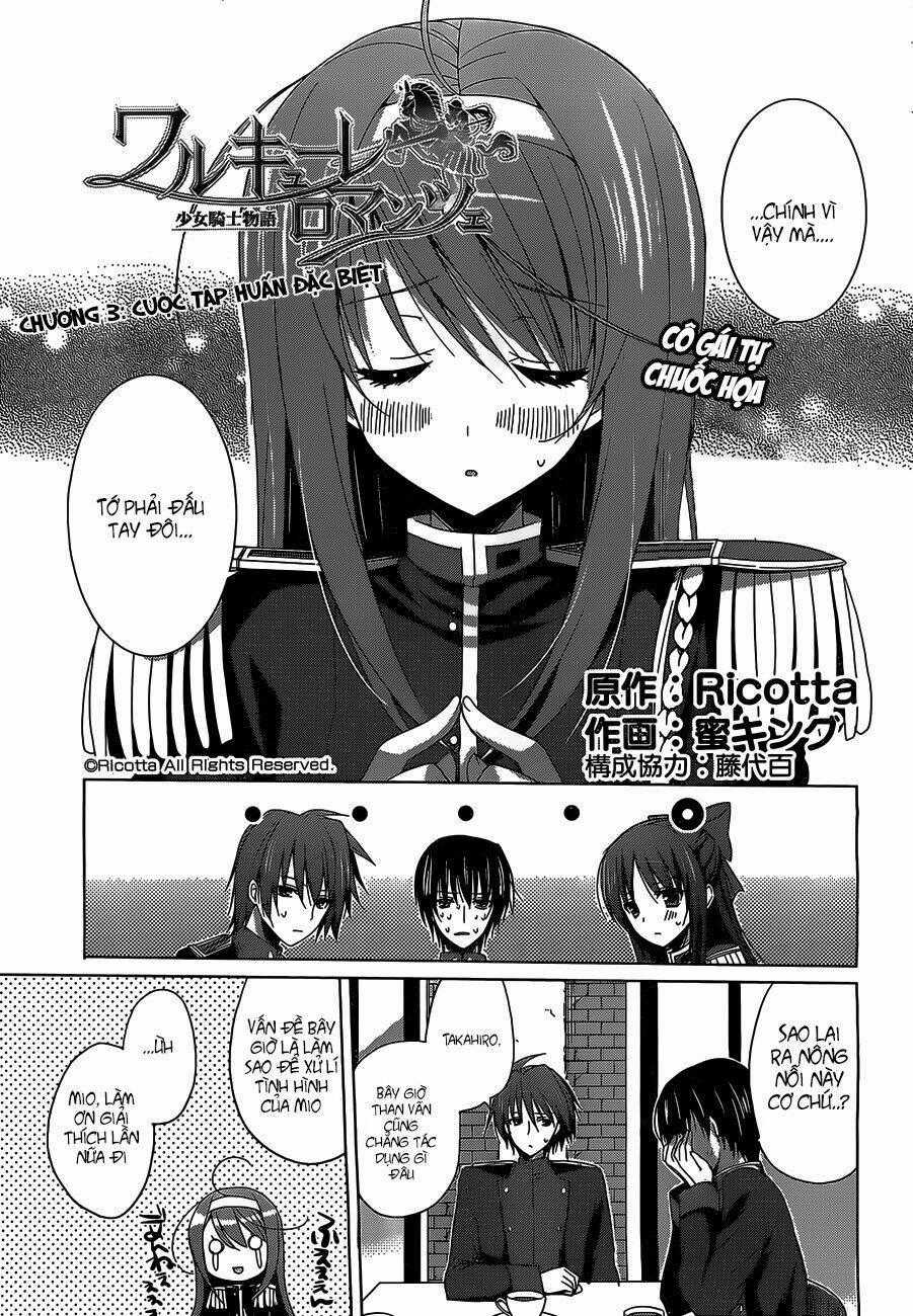Walkure Romanze - Shoujo Kishi Monogatari Chapter 3 trang 0