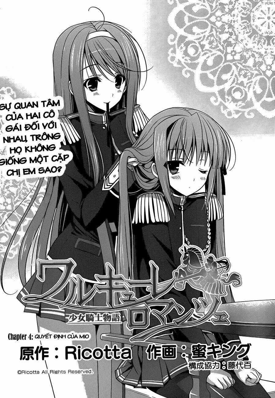 Walkure Romanze - Shoujo Kishi Monogatari Chapter 4 trang 1