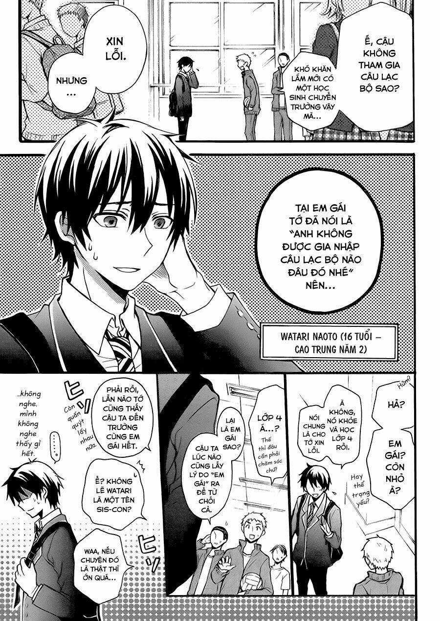 Watari-Kun No Xx Ga Houkai Sunzen Chapter 1 trang 4