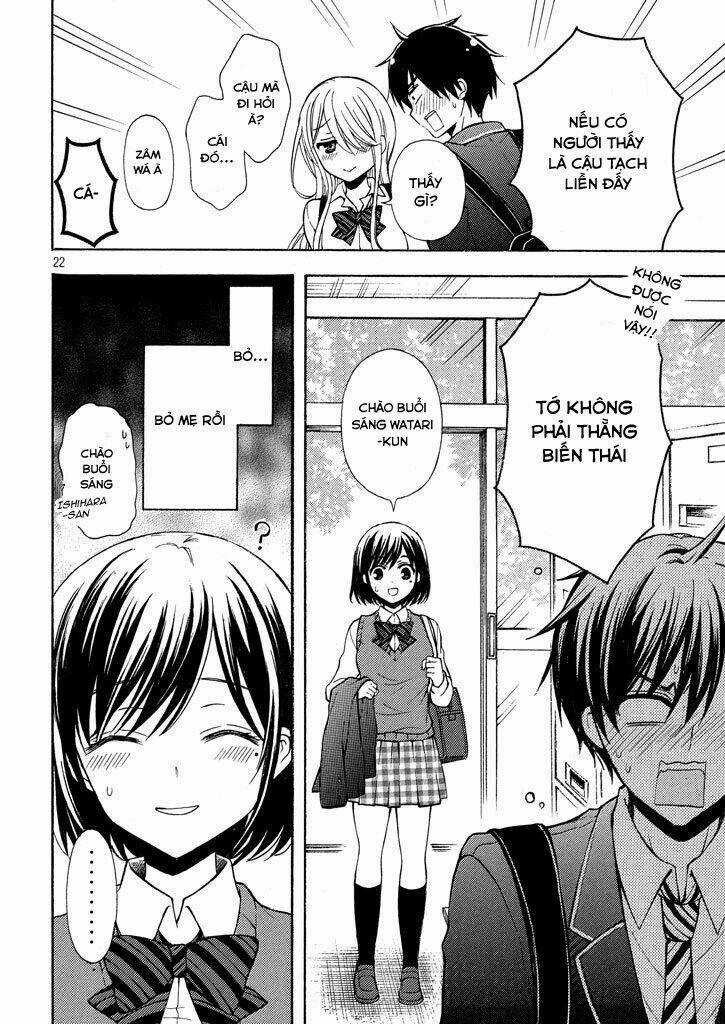 Watari-Kun No Xx Ga Houkai Sunzen Chapter 12 trang 23