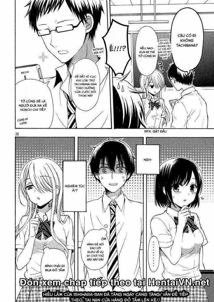 Watari-Kun No Xx Ga Houkai Sunzen Chapter 12 trang 36