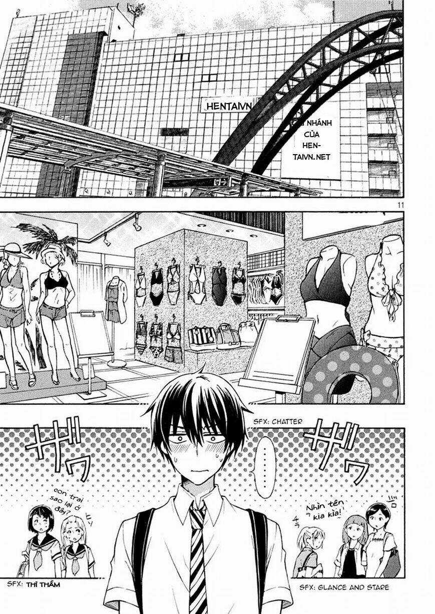 Watari-Kun No Xx Ga Houkai Sunzen Chapter 13 trang 12