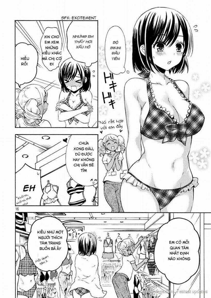 Watari-Kun No Xx Ga Houkai Sunzen Chapter 13 trang 17