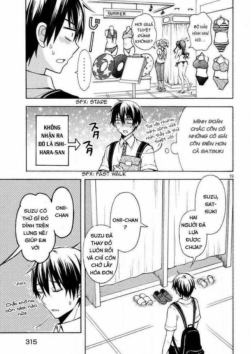 Watari-Kun No Xx Ga Houkai Sunzen Chapter 13 trang 20
