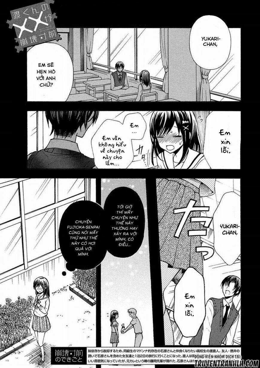 Watari-Kun No Xx Ga Houkai Sunzen Chapter 17 trang 0