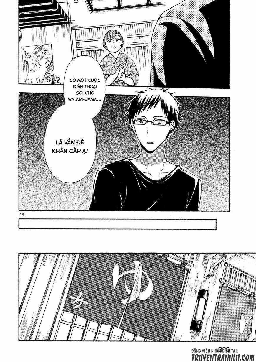Watari-Kun No Xx Ga Houkai Sunzen Chapter 18 trang 18