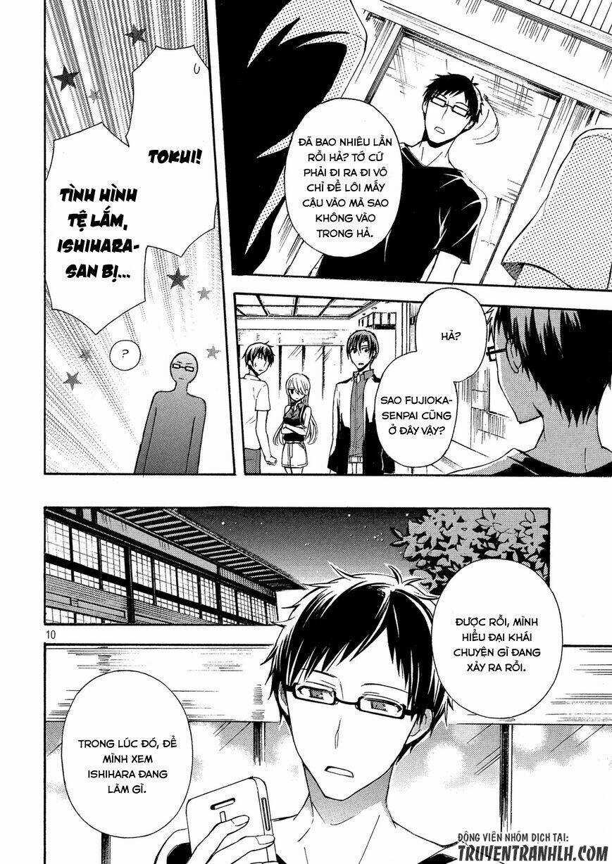 Watari-Kun No Xx Ga Houkai Sunzen Chapter 18 trang 9