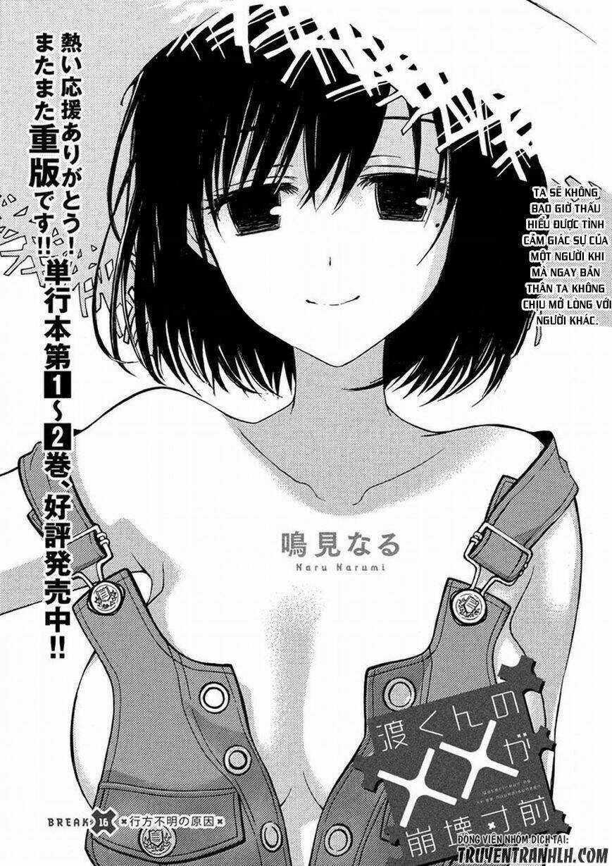 Watari-Kun No Xx Ga Houkai Sunzen Chapter 19 trang 0