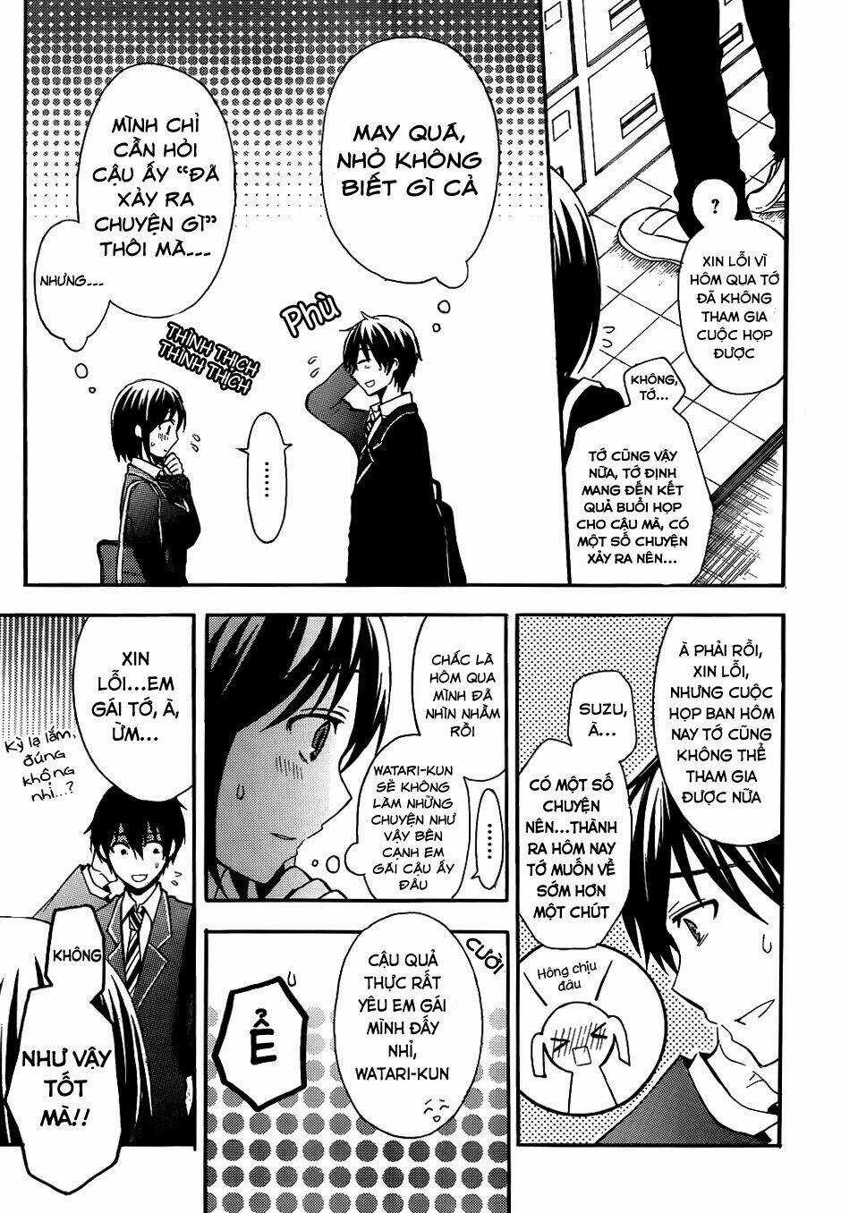 Watari-Kun No Xx Ga Houkai Sunzen Chapter 2 trang 12