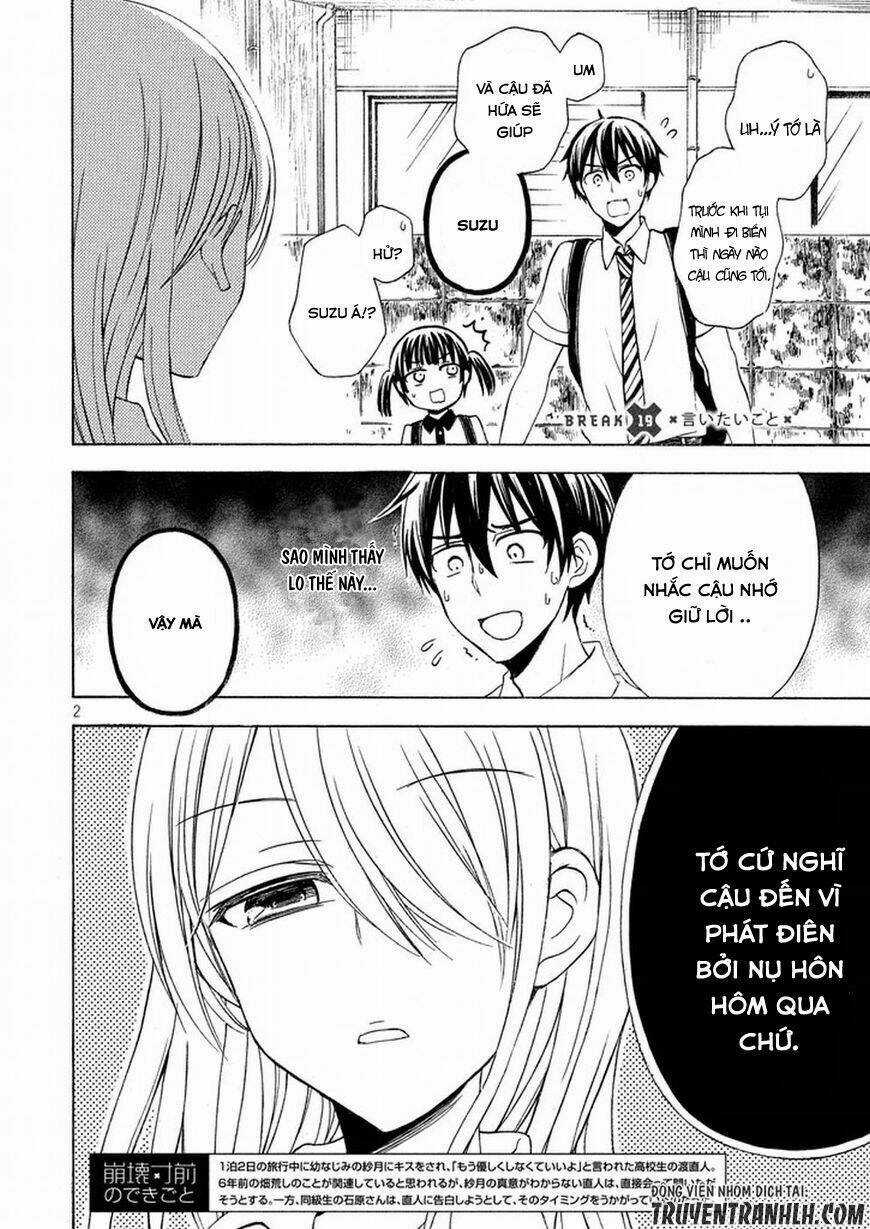 Watari-Kun No Xx Ga Houkai Sunzen Chapter 22 trang 1