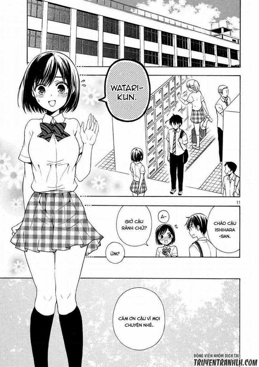 Watari-Kun No Xx Ga Houkai Sunzen Chapter 22 trang 10