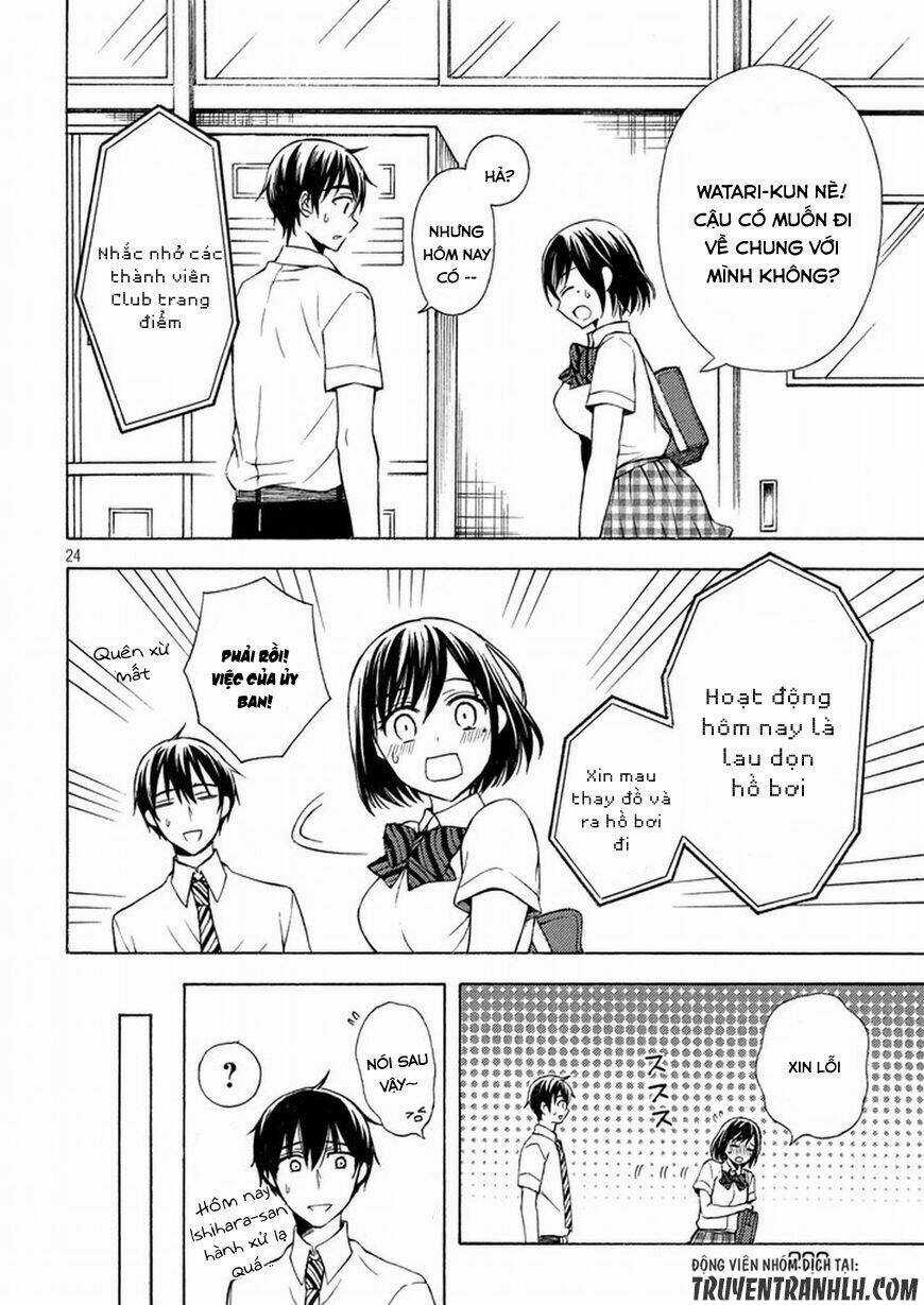 Watari-Kun No Xx Ga Houkai Sunzen Chapter 22 trang 23