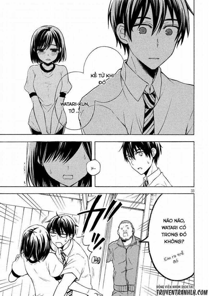 Watari-Kun No Xx Ga Houkai Sunzen Chapter 22 trang 32