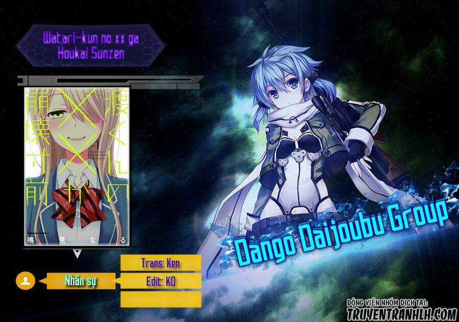 Watari-Kun No Xx Ga Houkai Sunzen Chapter 24 trang 2