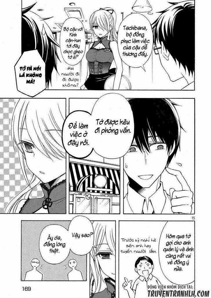 Watari-Kun No Xx Ga Houkai Sunzen Chapter 25 trang 16