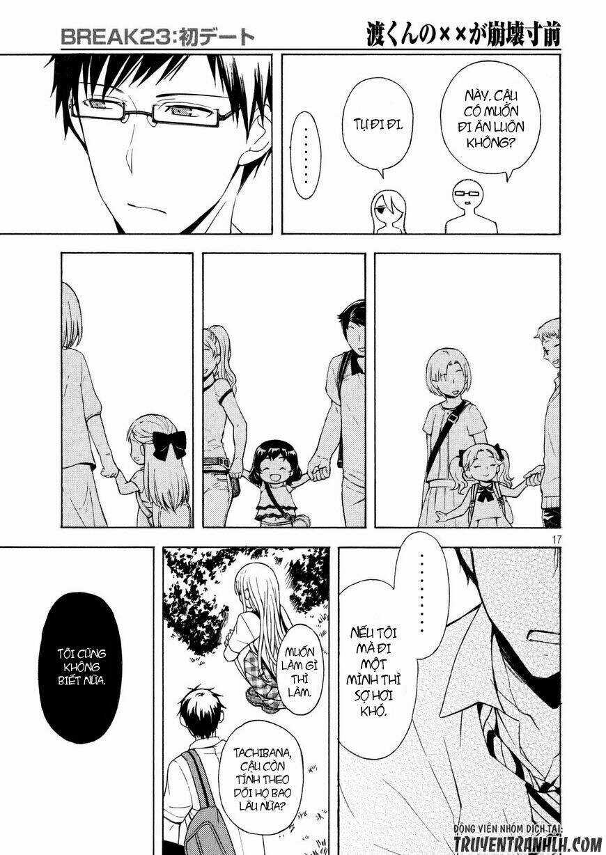 Watari-Kun No Xx Ga Houkai Sunzen Chapter 26 trang 19