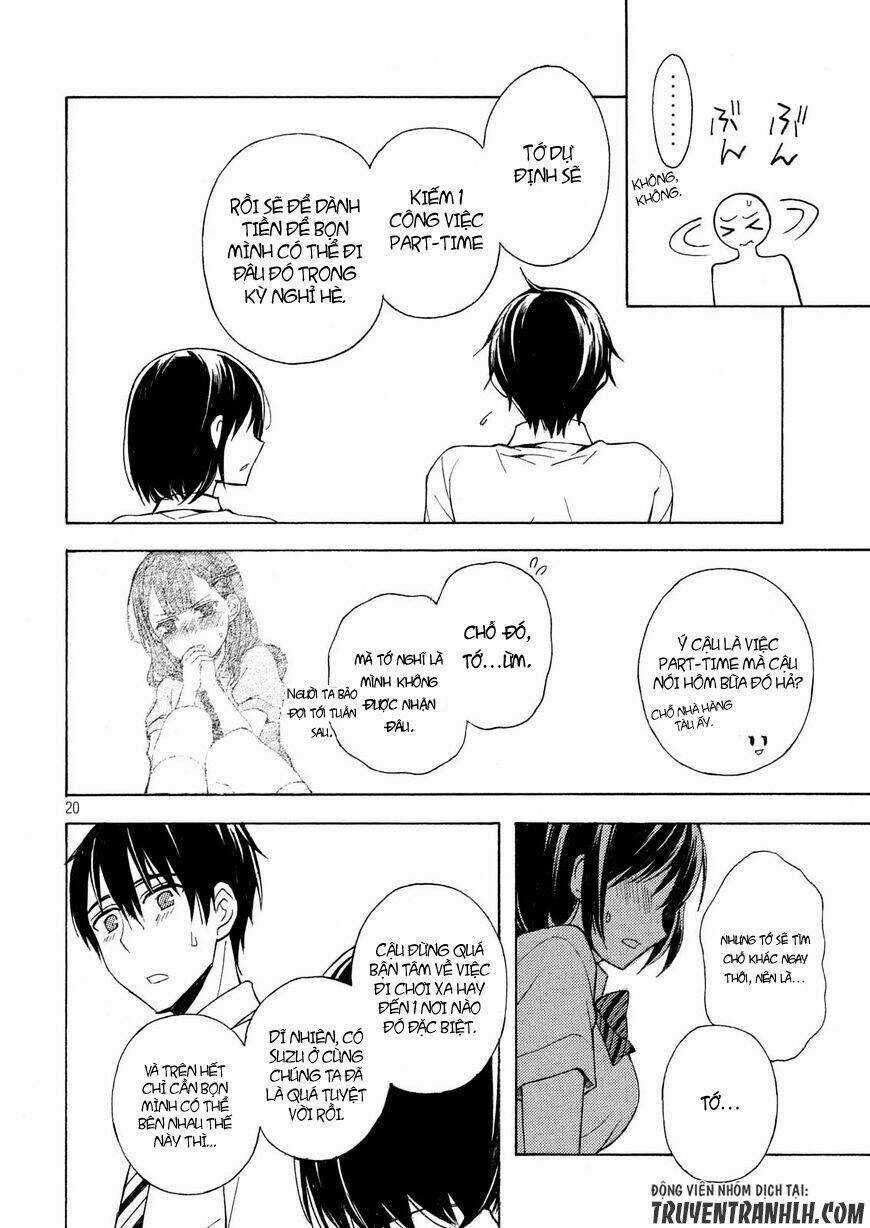 Watari-Kun No Xx Ga Houkai Sunzen Chapter 26 trang 22