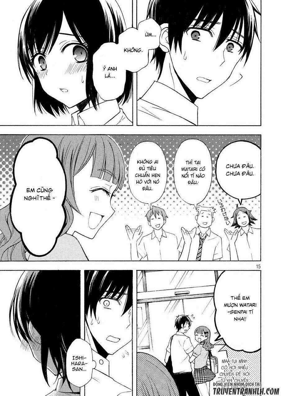 Watari-Kun No Xx Ga Houkai Sunzen Chapter 27 trang 14