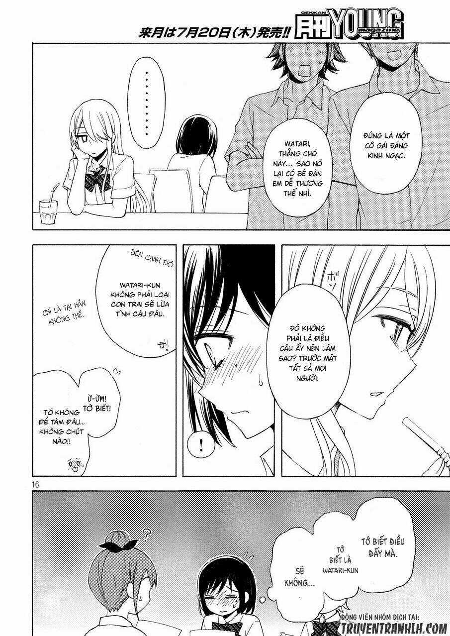 Watari-Kun No Xx Ga Houkai Sunzen Chapter 27 trang 15