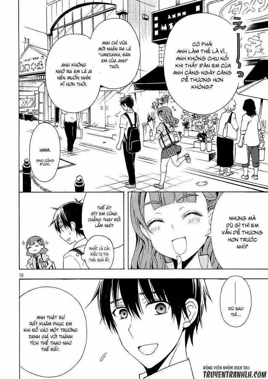 Watari-Kun No Xx Ga Houkai Sunzen Chapter 27 trang 17