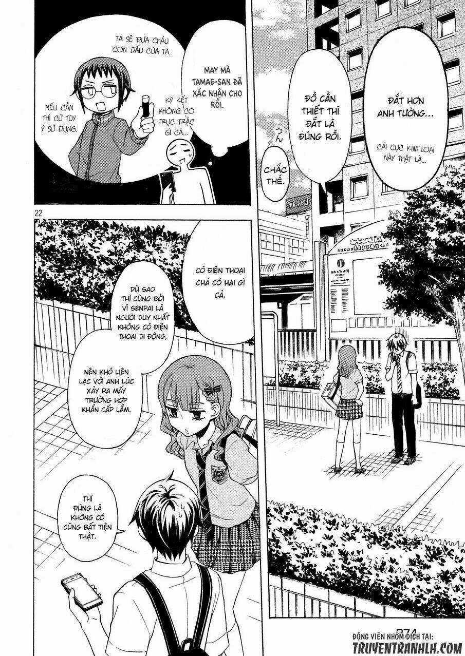 Watari-Kun No Xx Ga Houkai Sunzen Chapter 27 trang 21