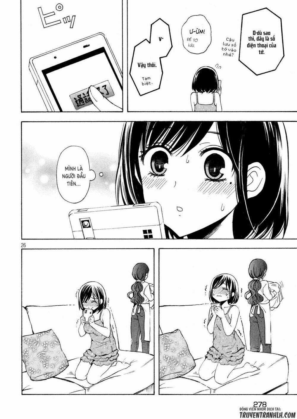 Watari-Kun No Xx Ga Houkai Sunzen Chapter 27 trang 25