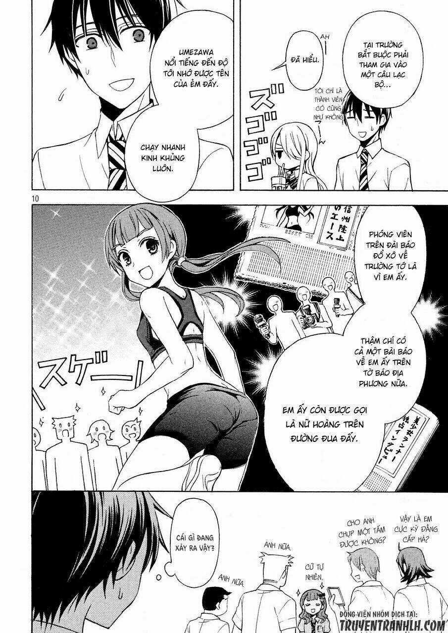 Watari-Kun No Xx Ga Houkai Sunzen Chapter 27 trang 9