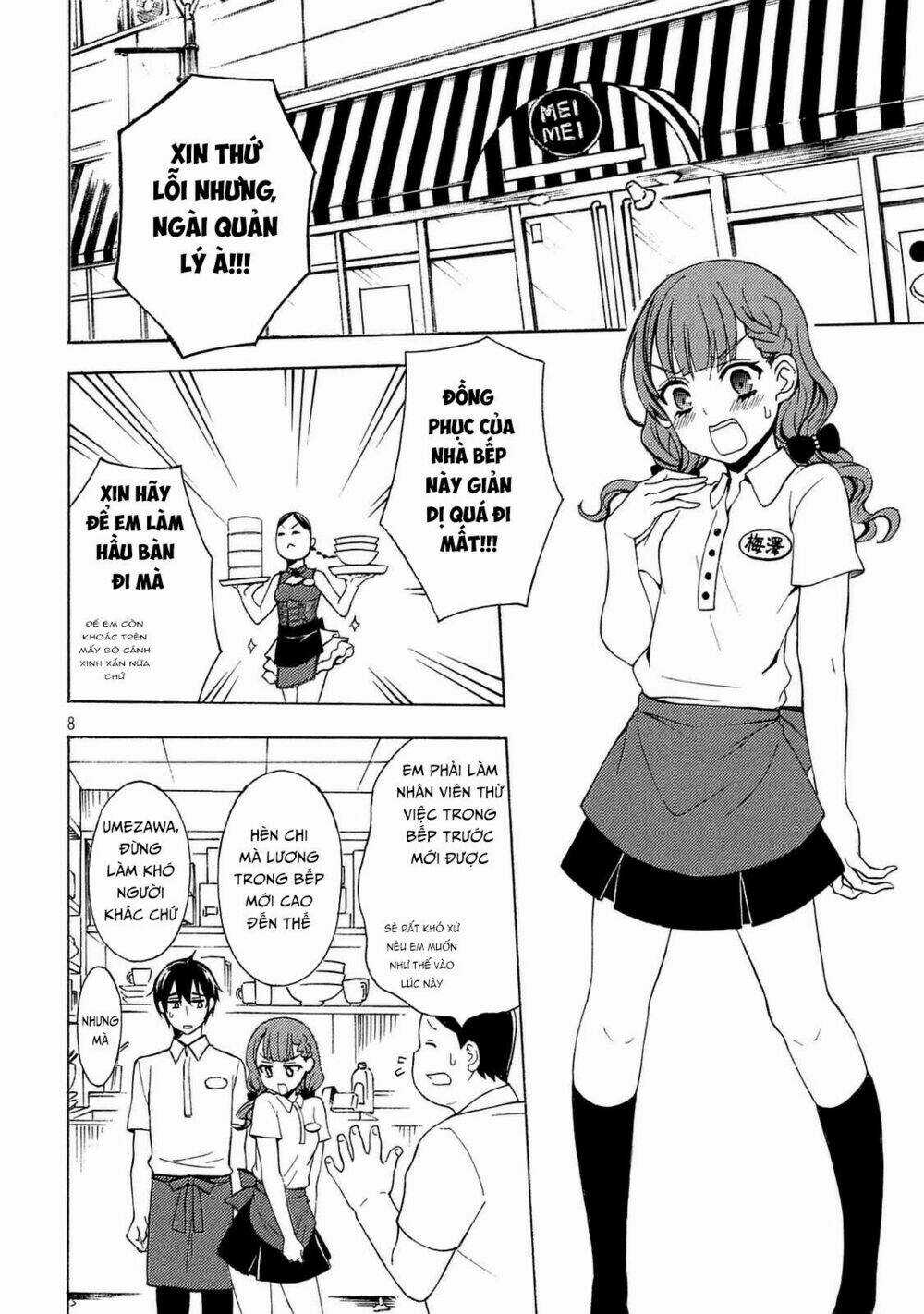 Watari-Kun No Xx Ga Houkai Sunzen Chapter 28 trang 10