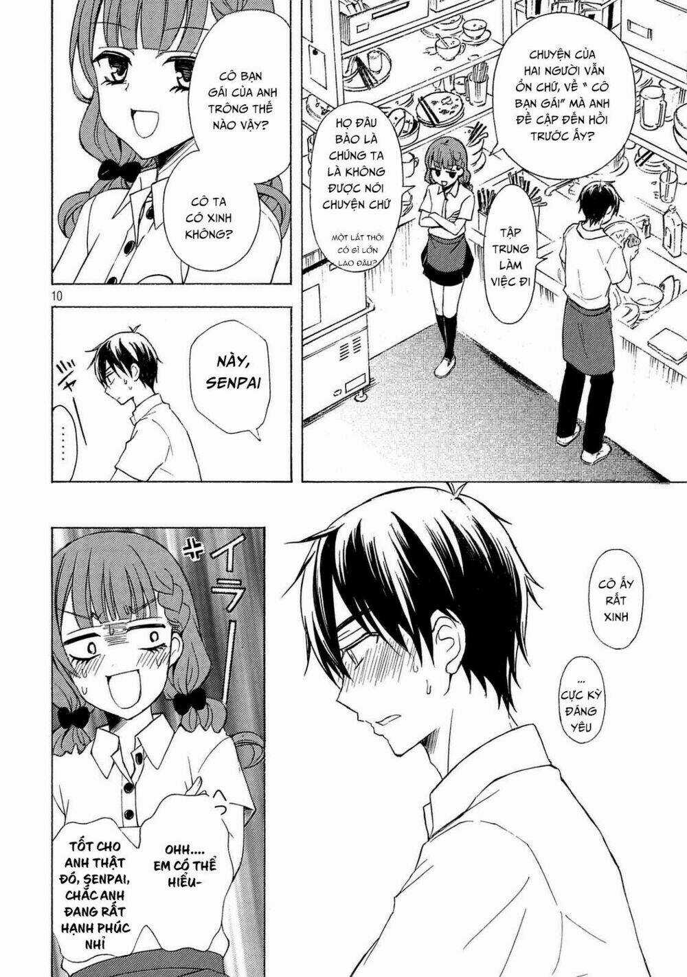 Watari-Kun No Xx Ga Houkai Sunzen Chapter 28 trang 12