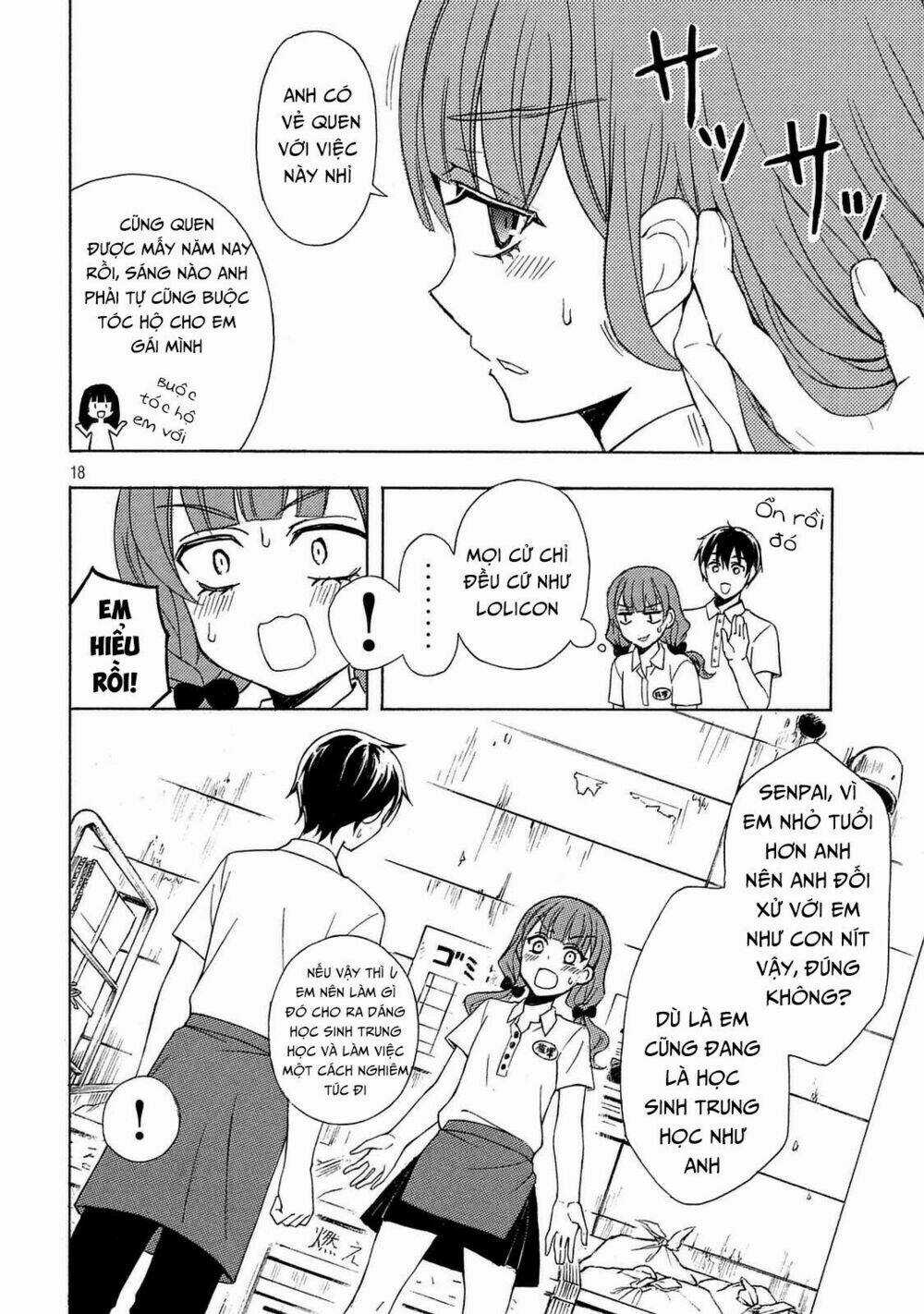 Watari-Kun No Xx Ga Houkai Sunzen Chapter 28 trang 19