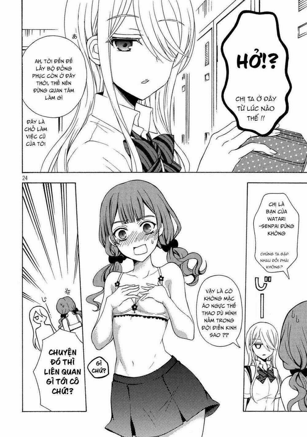 Watari-Kun No Xx Ga Houkai Sunzen Chapter 28 trang 25