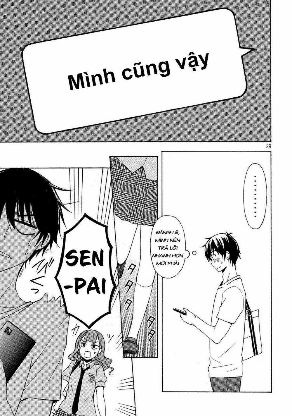 Watari-Kun No Xx Ga Houkai Sunzen Chapter 28 trang 30