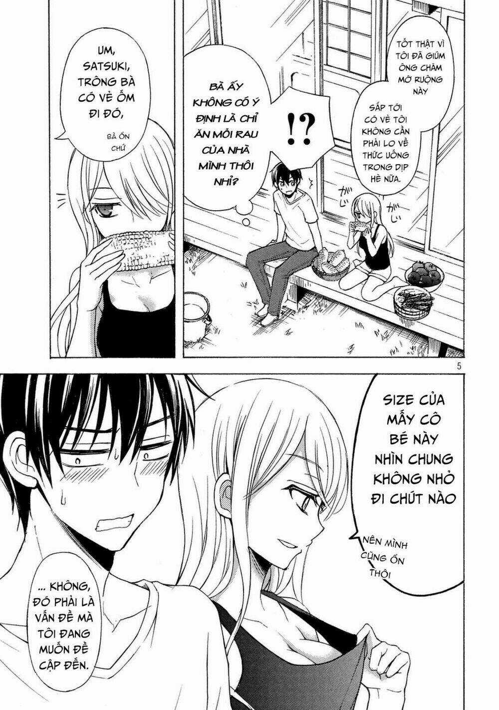 Watari-Kun No Xx Ga Houkai Sunzen Chapter 28 trang 7