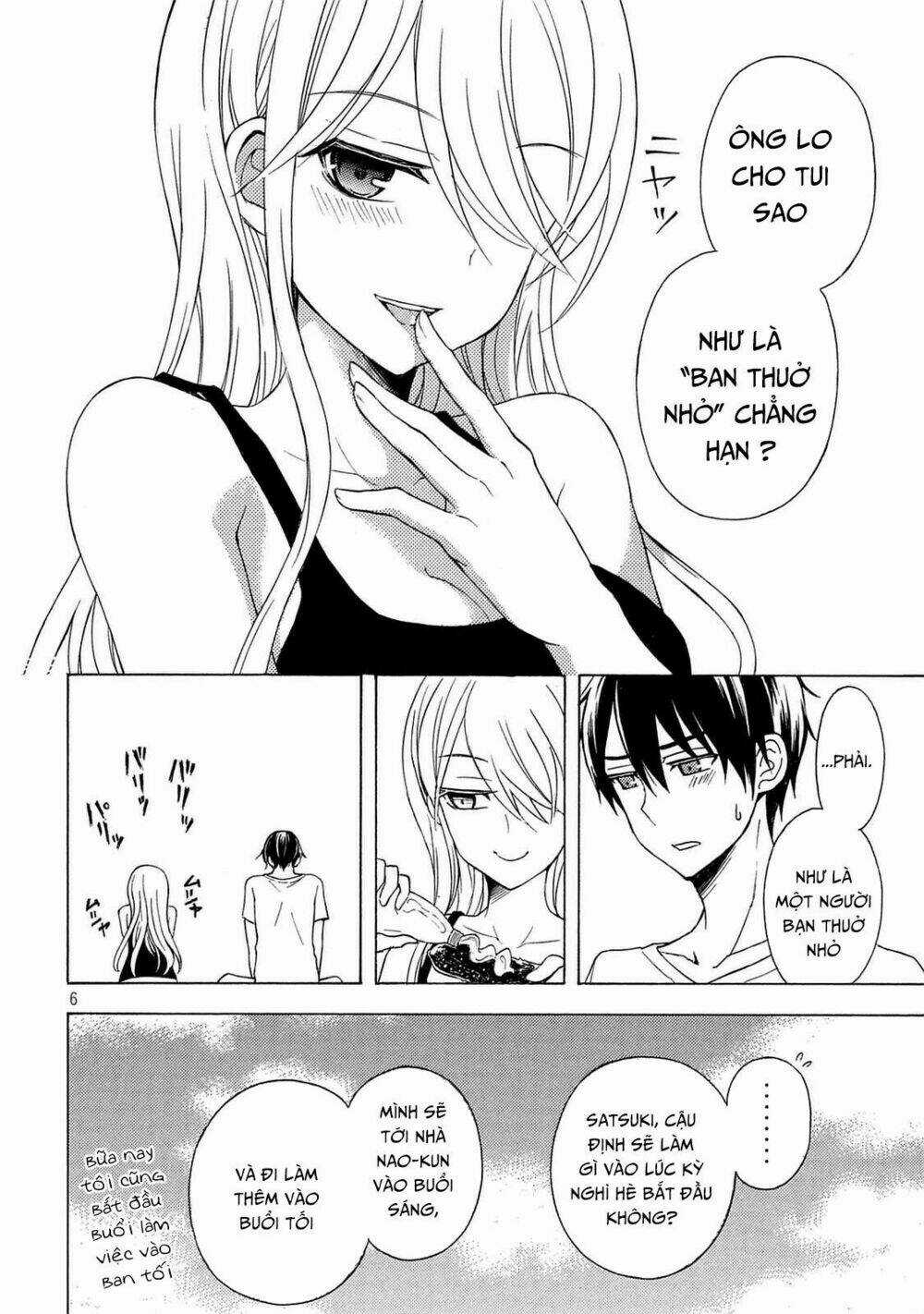 Watari-Kun No Xx Ga Houkai Sunzen Chapter 28 trang 8