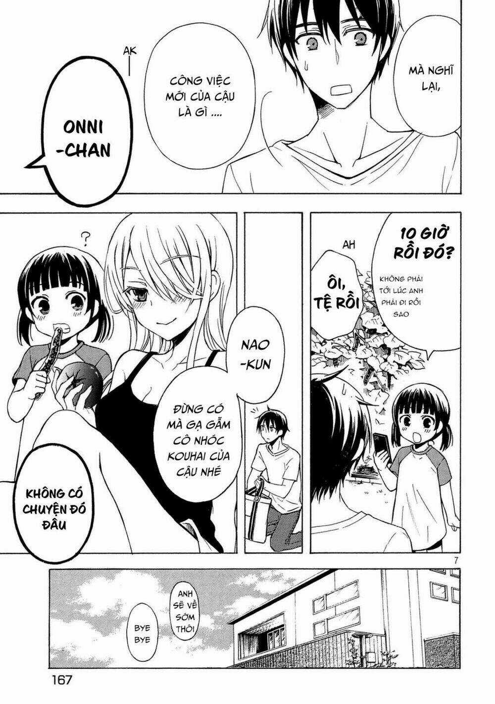 Watari-Kun No Xx Ga Houkai Sunzen Chapter 28 trang 9