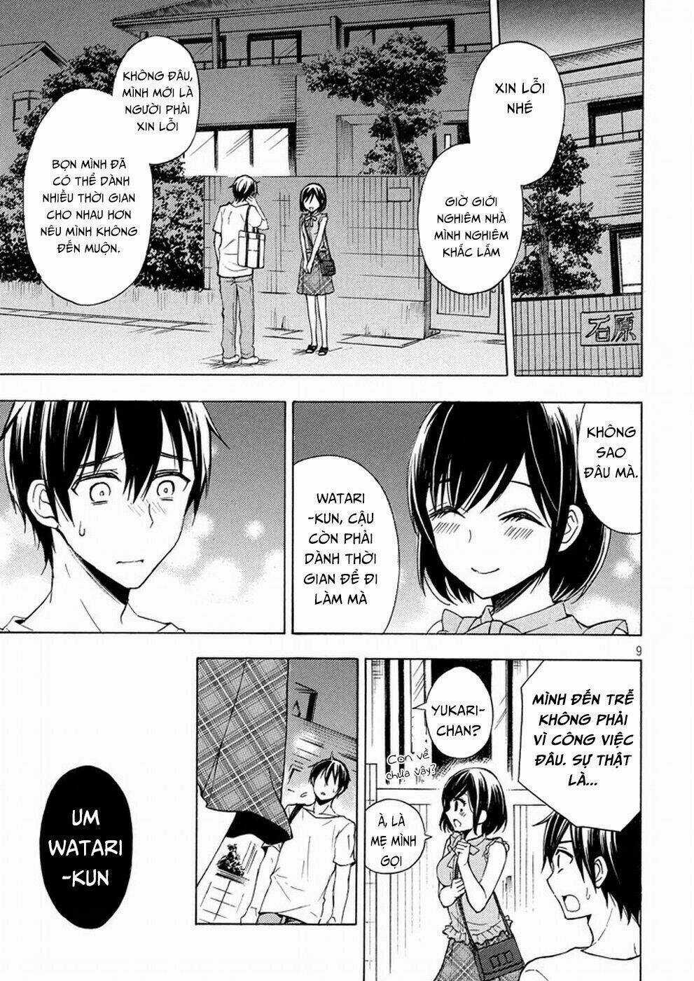 Watari-Kun No Xx Ga Houkai Sunzen Chapter 29 trang 11