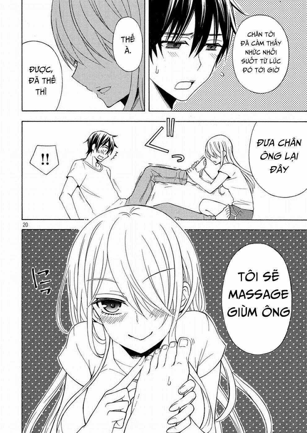 Watari-Kun No Xx Ga Houkai Sunzen Chapter 29 trang 22