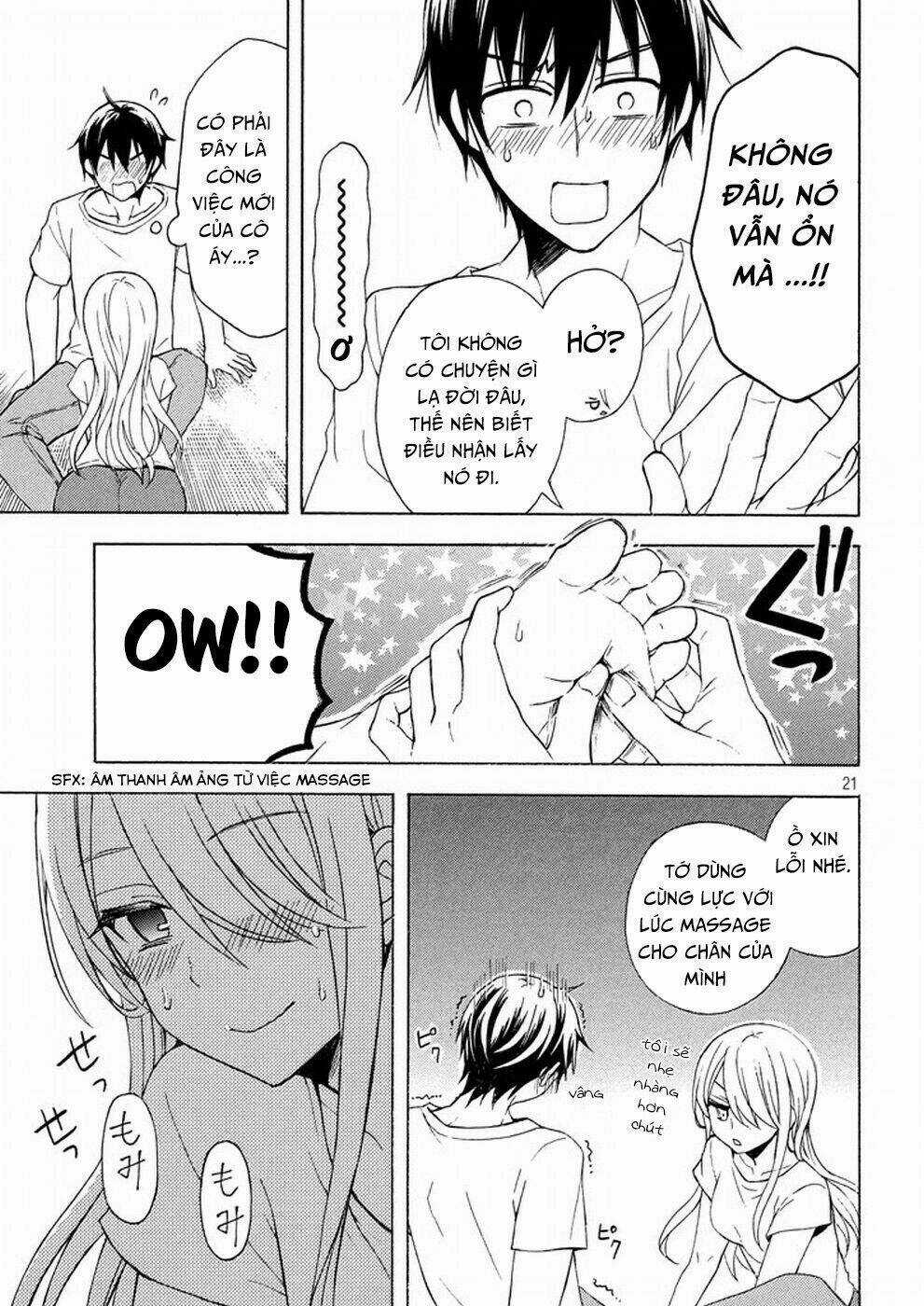 Watari-Kun No Xx Ga Houkai Sunzen Chapter 29 trang 23