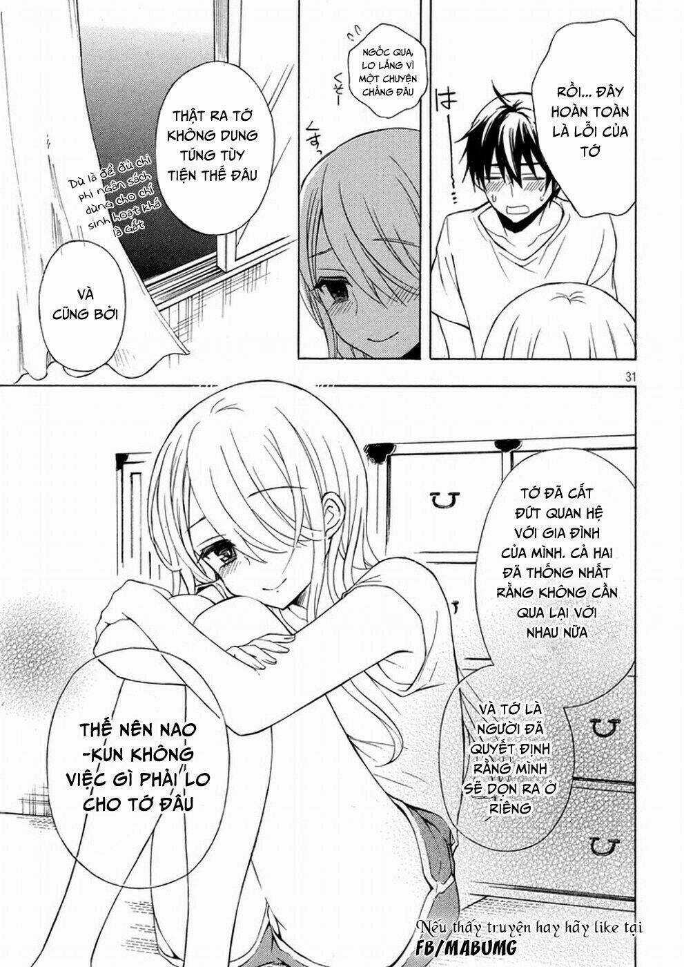 Watari-Kun No Xx Ga Houkai Sunzen Chapter 29 trang 32