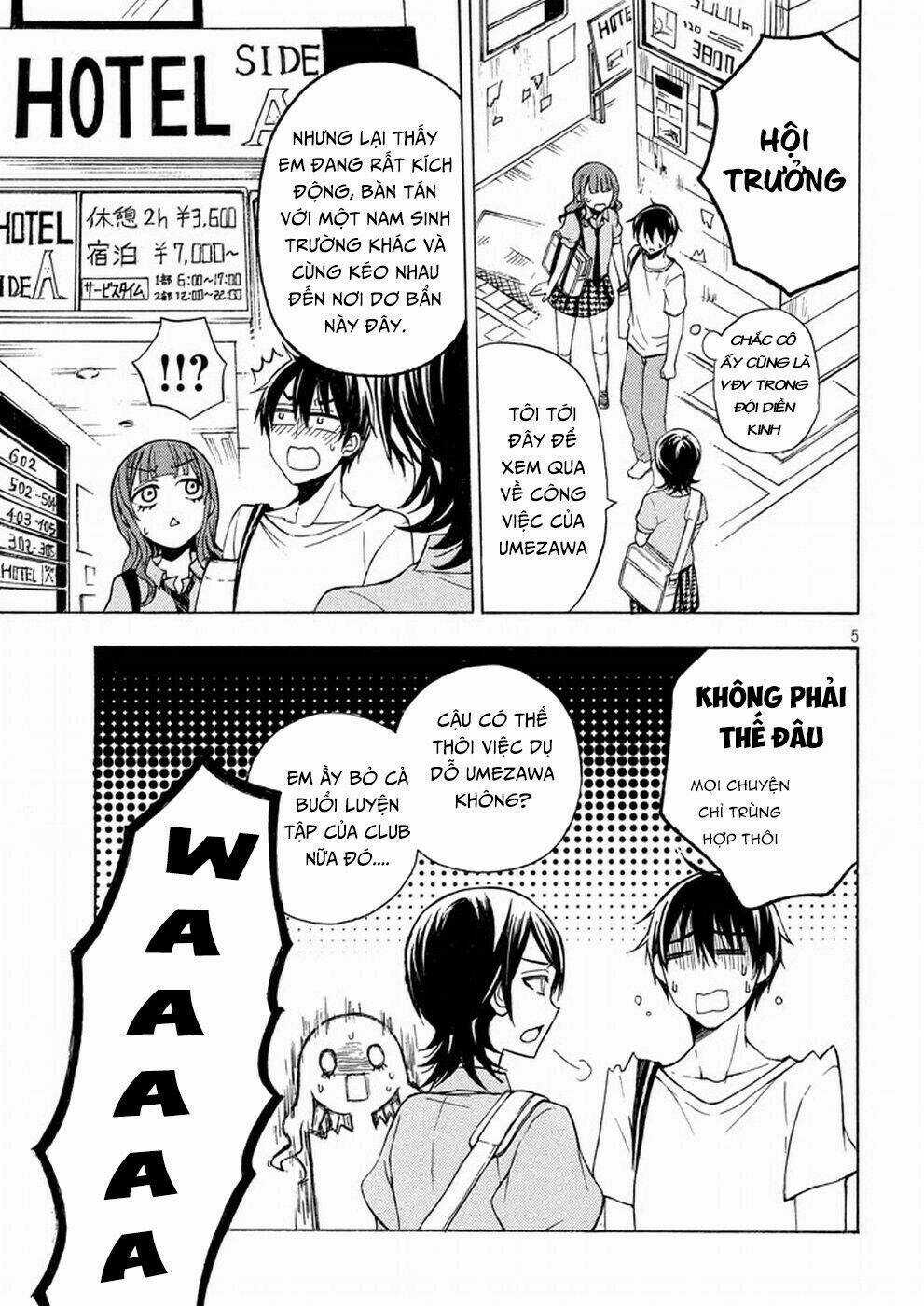 Watari-Kun No Xx Ga Houkai Sunzen Chapter 29 trang 7