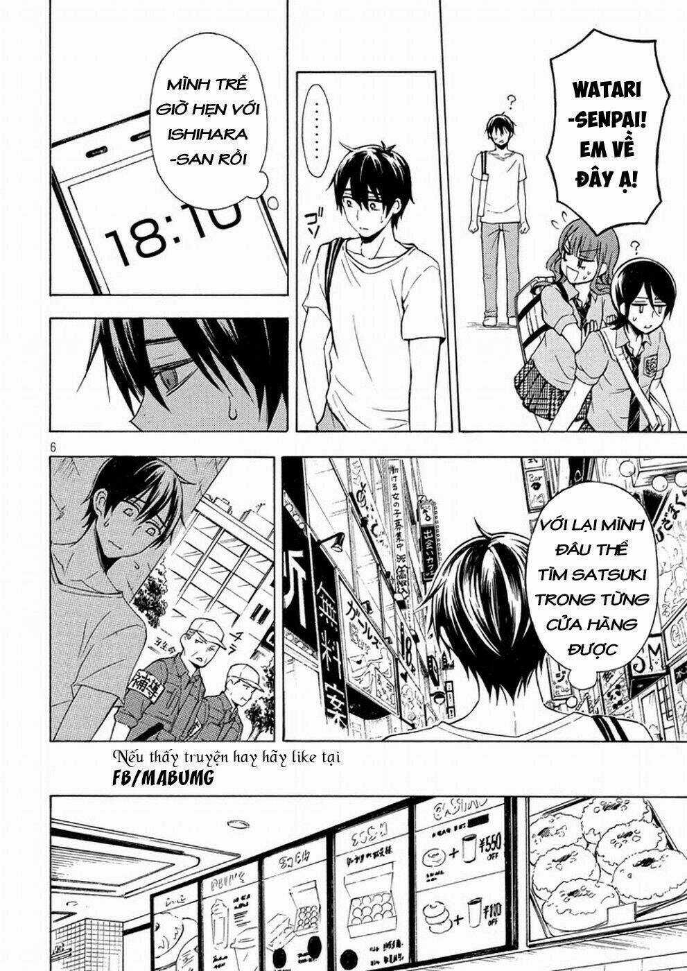 Watari-Kun No Xx Ga Houkai Sunzen Chapter 29 trang 8