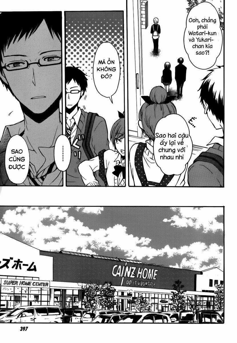 Watari-Kun No Xx Ga Houkai Sunzen Chapter 3 trang 12