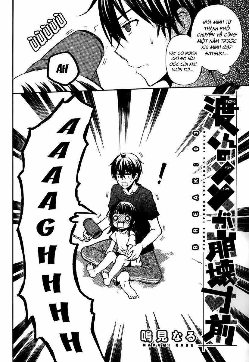 Watari-Kun No Xx Ga Houkai Sunzen Chapter 3 trang 5