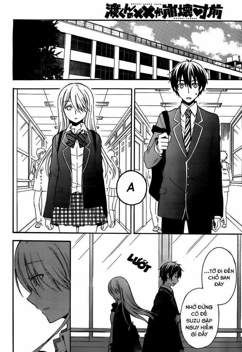 Watari-Kun No Xx Ga Houkai Sunzen Chapter 3 trang 9