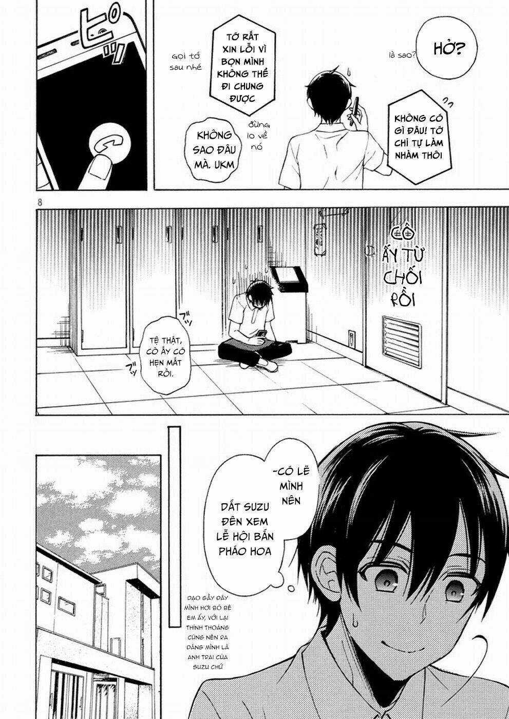 Watari-Kun No Xx Ga Houkai Sunzen Chapter 30 trang 10