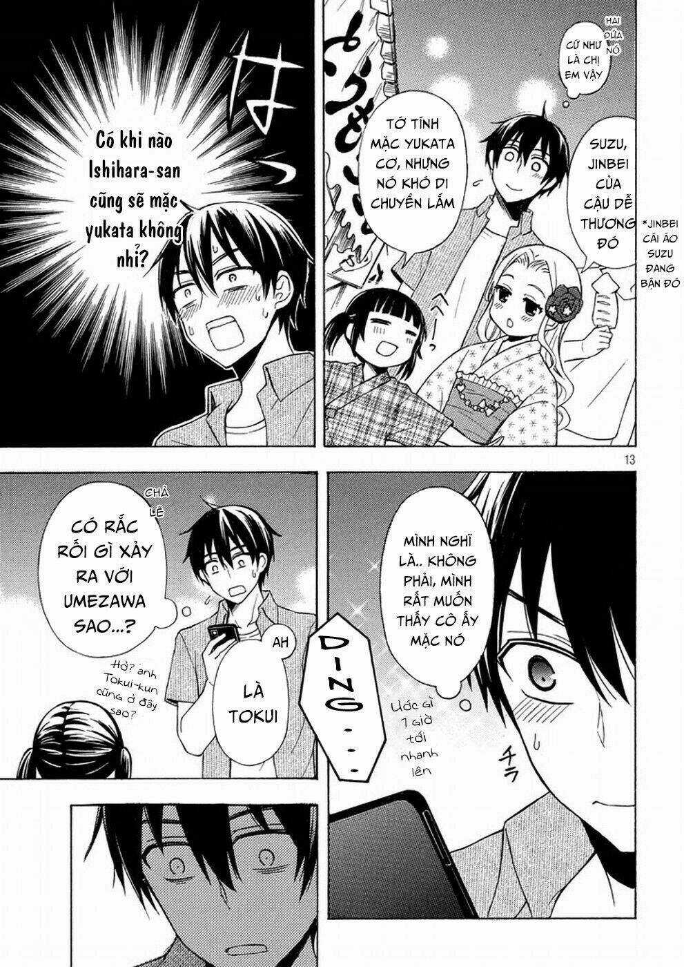 Watari-Kun No Xx Ga Houkai Sunzen Chapter 30 trang 15