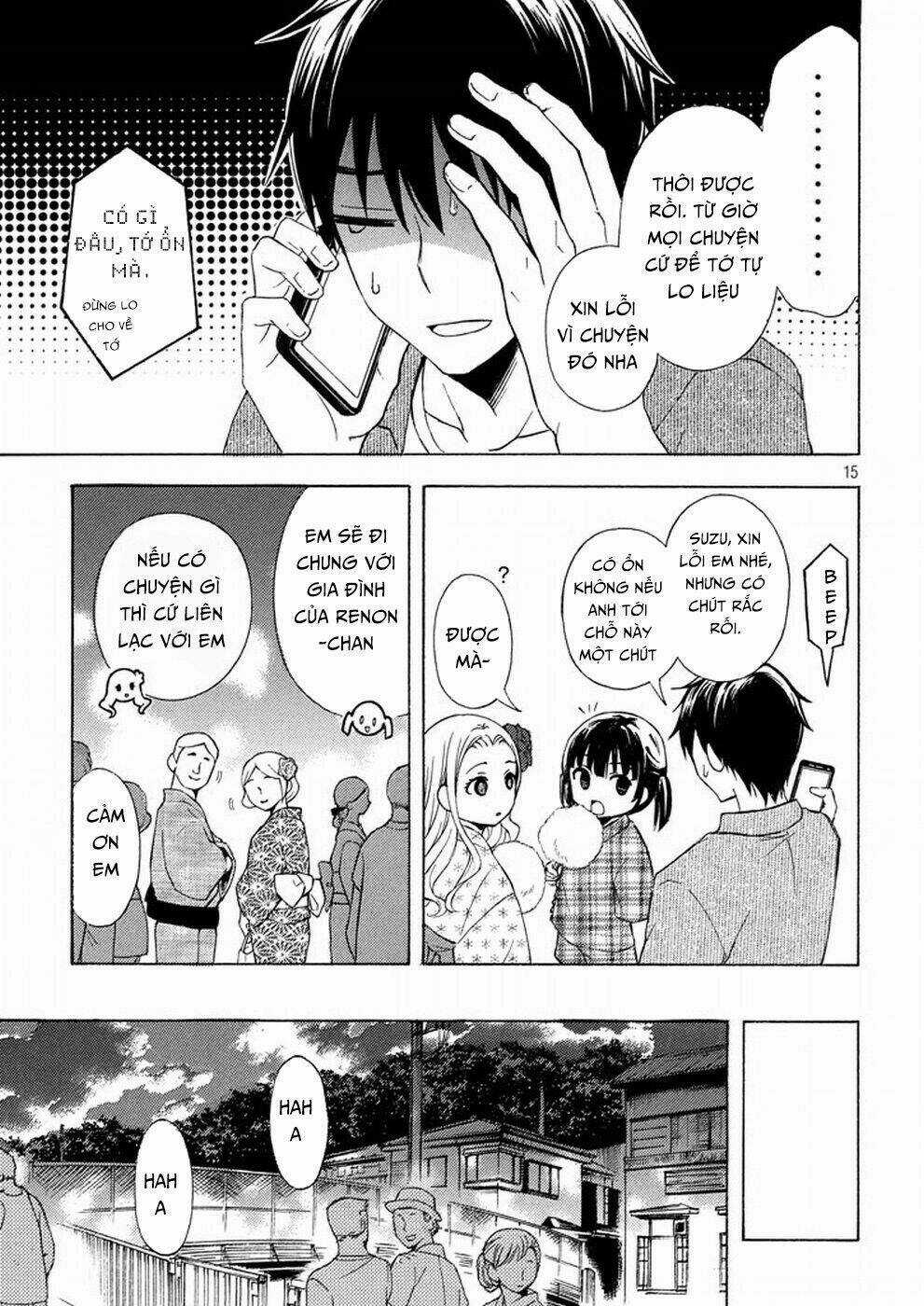 Watari-Kun No Xx Ga Houkai Sunzen Chapter 30 trang 17