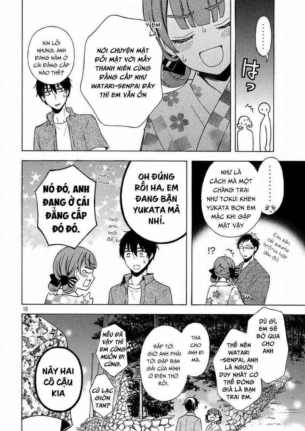 Watari-Kun No Xx Ga Houkai Sunzen Chapter 30 trang 20