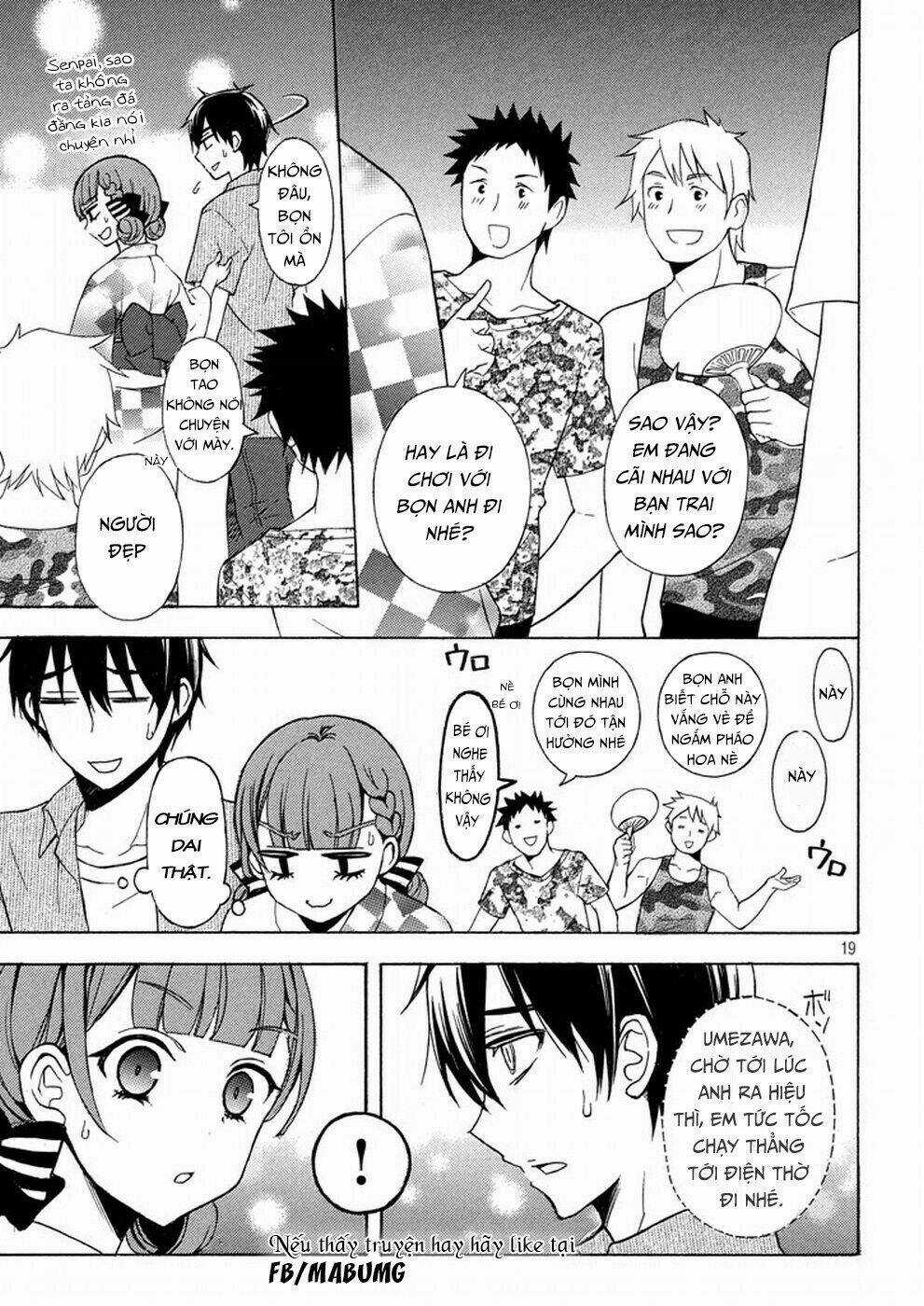 Watari-Kun No Xx Ga Houkai Sunzen Chapter 30 trang 21